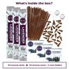 Lavender Incense Sticks & Incense Cones Combo Pack - 60