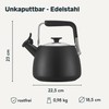 SILBERTHAL Induction Kettle 2.8 L - Stainless Steel Tea Kettle