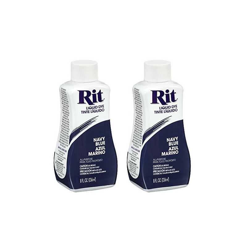 Rit Dye Liquid Fabric Dye - 8 Ounce, Navy -