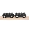 Locorico - 2 Wooden Train Trolley (Duplo)
