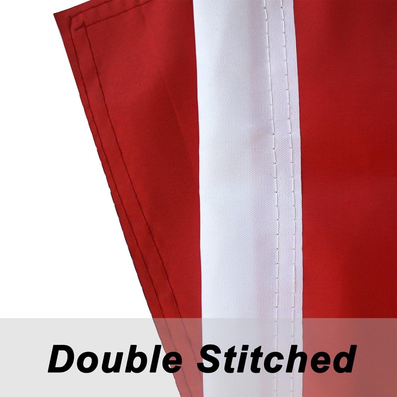 Canada 3PCS Boat Flags Boating Sailing National Small Flag Banner