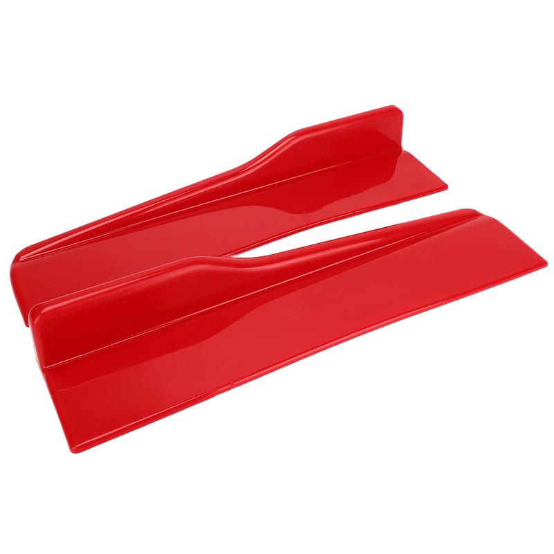 2pcs Car Side Skirt Anti Scratch Universal Winglets Diffuser Splitter