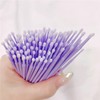 100-Pack Micro Cotton Swabs for Eyelash Extensions | 2mm Cotton