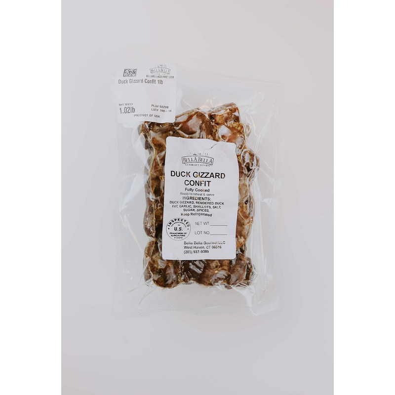 Duck Confit Gizzards, 1 Lb.