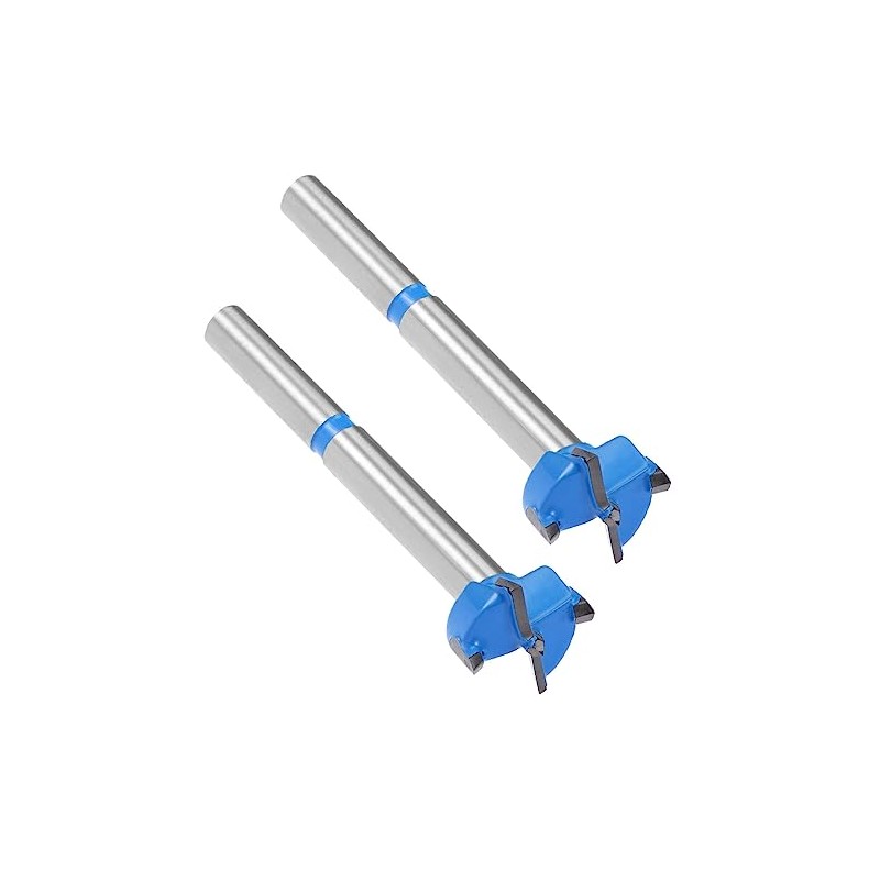 MACHSWON 2PCS Forstner Drill Bits Tungsten Carbide Wood Hole Saw