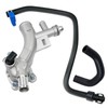 Aluminum Engine Coolant Thermostat Housing & Water Outlet w/Reservoir Inlet