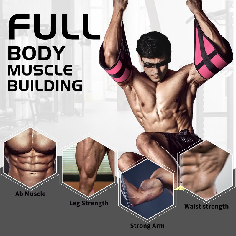 Hanging Ab Straps for Pull Up Bar: Gym Ab Sling
