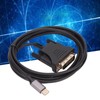 USB C 3.1 to DVI Cable 190cm/74.8in Clear Stable Type
