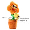Musical Singing Dancing Repeating Talking Sunflower Soft Plush Funny Creative