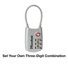 Master Lock 4688D Set Your Own Combination TSA Approved Luggage