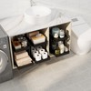 APRTAT 2 Pack Under Sink Organizer, Bamboo Wooden 2-Tier Pull-Out