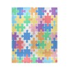 Blueangle Jigsaw Puzzle Throw Blanket Super Soft & Warm, 50x60