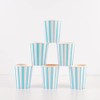 Meri Meri Blue Stripe Cups (Pack of 8)