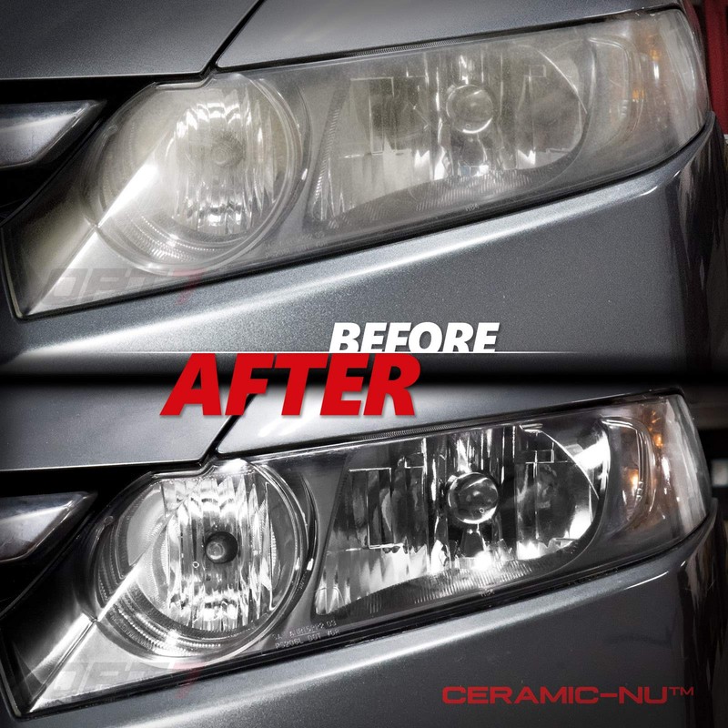 OPT7 Headlight Restoration Kit with Exclusive Ceramic Nu Coating -