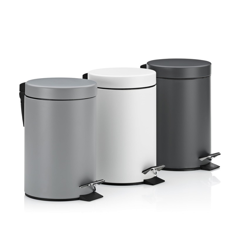 kela Cosmetic bin Polino of Metal 3L in Bright Grey,