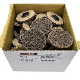 CGW 2" Quick Change Surface Conditioning Discs Turn-On Coarse Brown 50 Pack