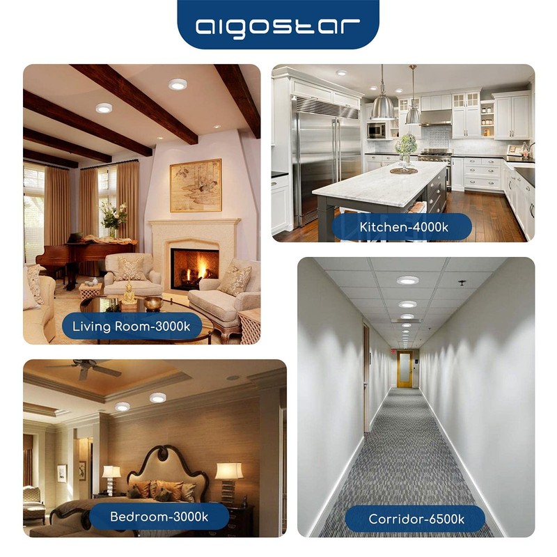 Aigostar LED Ceiling Light 12 W Ceiling Light 4000 K