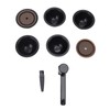 Reusable Capsule Kit For Nestle Vertuoline Coffee Machine with 5pcs