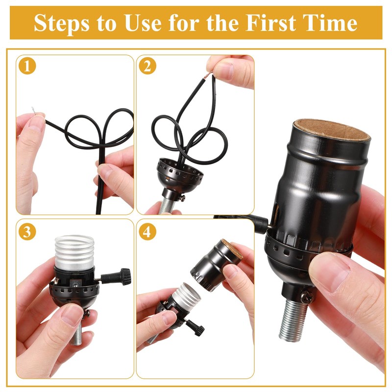 Honoson Lamp Kit for Repair Light Replacement Bulb Lamps with