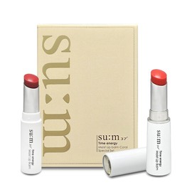 Su:m37 Time Energy Moist Lip Balm Coral Special / 숨37 타임 에너지 모이스트 립 밤 코랄 기획