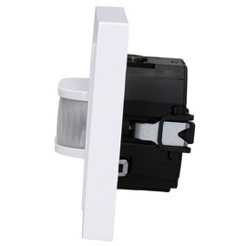 Busch-Jaeger Busch Wächter 62762 UJ-84-WL 180 Flex Wireless Complete Set Comfort Sensor Select Lens Relay Insert Cover Frame 1-Way Studio White Future Linear 2CKA006200A0195
