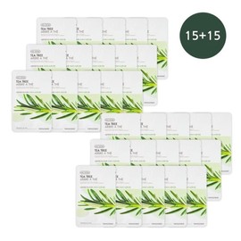 The Face Shop 30-Pack 1 Day 1 Sheet Planned The Face Shop Oil-Changed Tea Tree Mask Sheet 20g