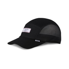 Djinns - Tech Mix - 5 Panel Curved Visor Cap Mesh Cap Hat Cap Hat Caps, black