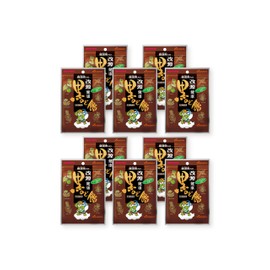 カイゲン 改源健康黒のど飴 羅漢果入り 天然黒糖 16種類のハーブエキス配合 (70g×10袋)