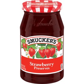 Smucker's Strawberry Preserves, 18 Ounces (Pack of 6)