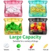 TecQach Small Pill Box 4 pcs,Cute Travel Pill Organizer Case