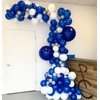 Blue Birthday Balloons 12 Inch Latex Balloons for Kids Party
