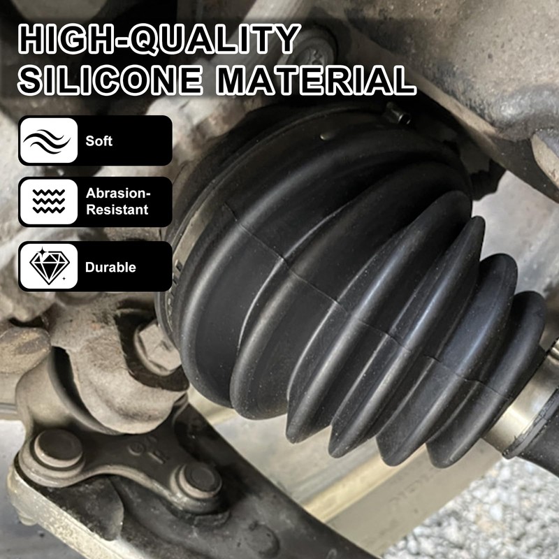 IIRC Universal Axle Boot with Metal Clamps, Axle Boot for