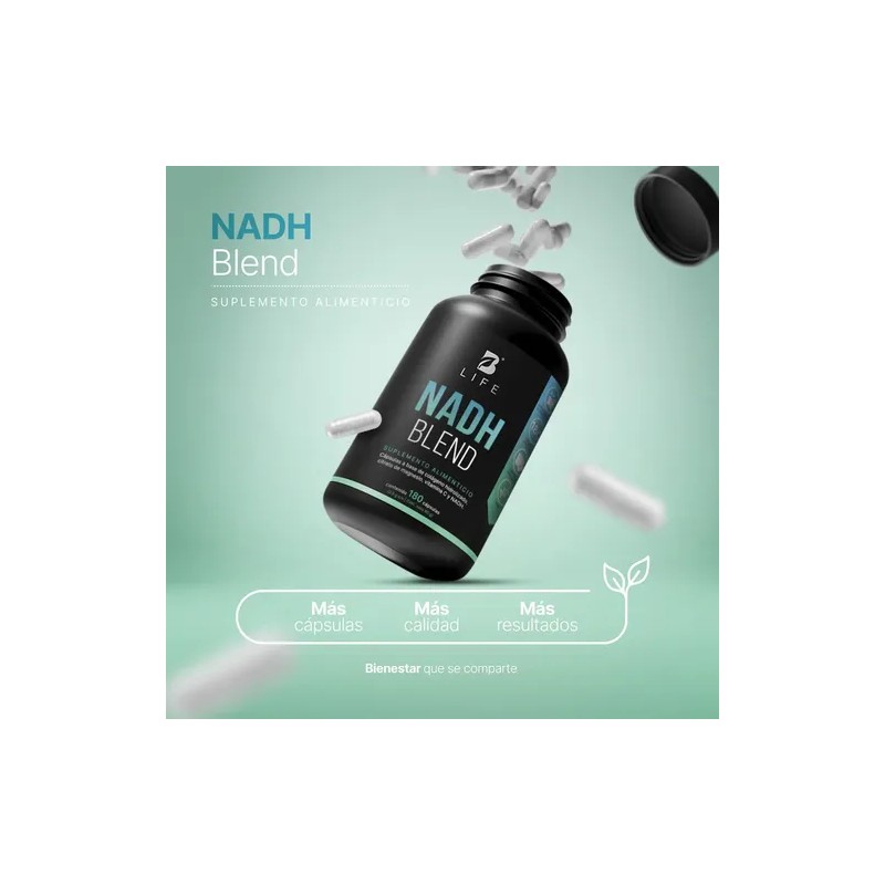 Nadh 180 Cápsulas Días Consumo Veces Más Producto Otros Nicotinamida