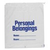 Patient Personal Belonging Bags - Drawstring Clear ， 1.6 mil