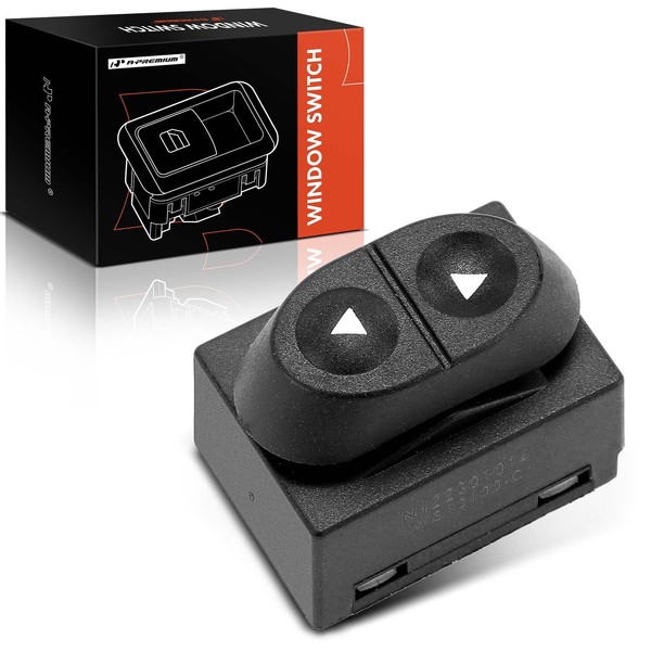 A-Premium Power Window Switch Compatible with Ford F-150 1992-1996, F-250,
