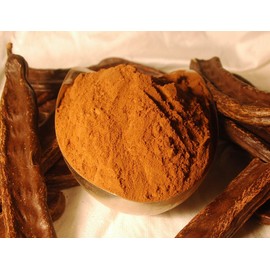 Naturix24 Carob Powder, Carob Ground - 250g Bag