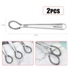 2 Pcs Magic Flat Manual Hand Whisk Stainless Steel Egg