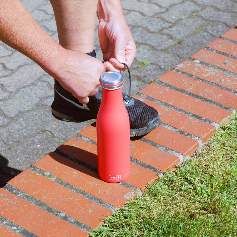 Lurch 240934 Stainless Steel Thermal Flask Pink