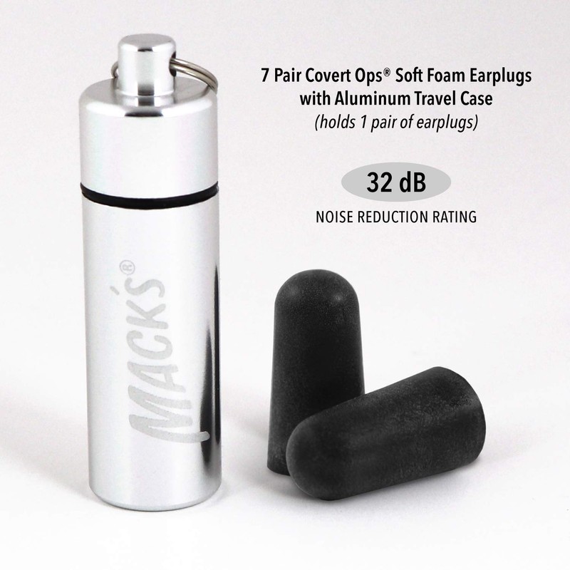 Mack's Shooters Covert OpsTM Soft Foam Ear Plugs -7 Pairs