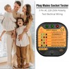 Outlet Tester, Anti Leakage Socket Tester with Indicator, 30mA RCD