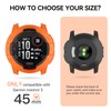 OVERSTEP Rugged TPU Case Cover Compatible with Garmin Instinct 3