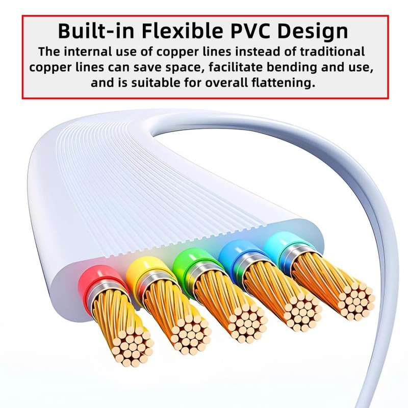 chenyang USB C Retractable Charging Cable, 4 Fixed Lengths USB