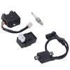 Ignition Coil 6Pin CDI Voltage Regulator Spark Plug Kit for