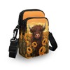 HELLHERO Highland Cow Purses for Women Teen Girls Small Crossbody
