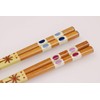 Ishida 17040 Chopsticks, Made in Japan, Kids Chopsticks, Oval, Red,