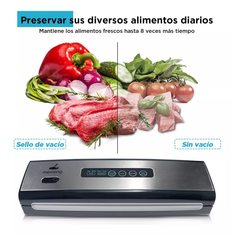 Meidong Empacadora Al Vacío Selladora Máquina Selladora Al Vacío