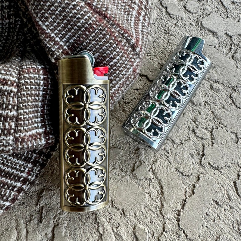 Metal Lighter Case Compatible BIC Standard J6 - Durable Lighter