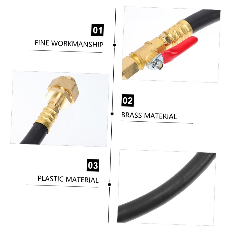 BESPORTBLE 1Pc Winterize Blowout Adapter for Garden Hose Systems Quick