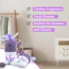 8 Packs French Lavender Sachets for Drawers and Closets Fresh