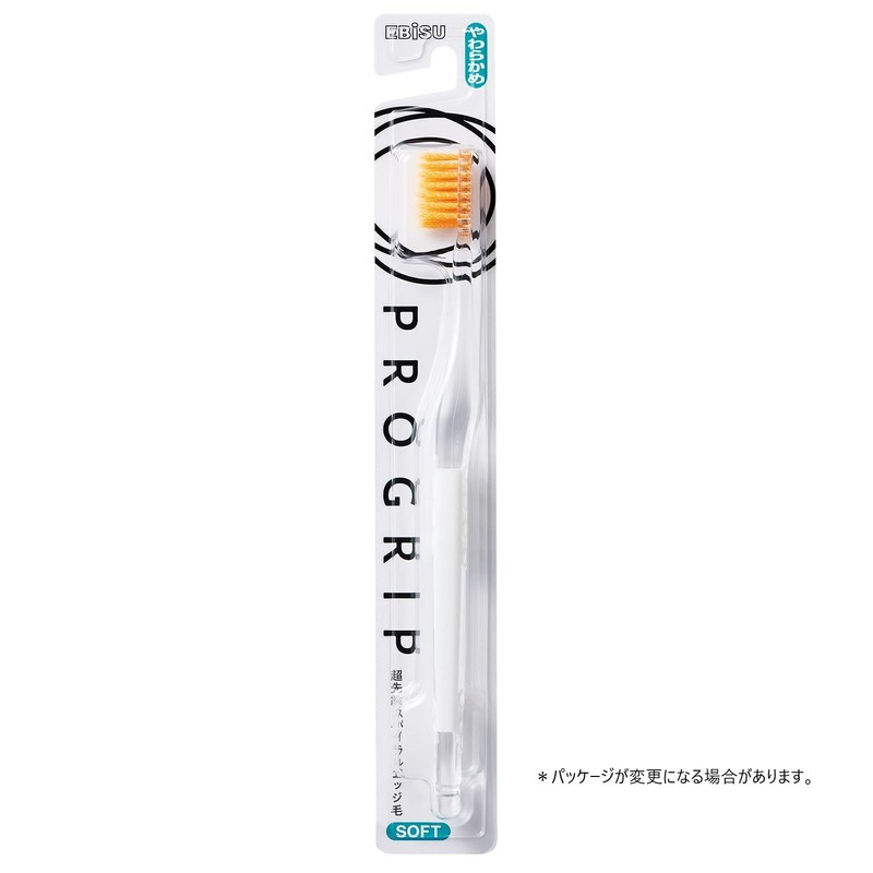 エビス B-8057Sプログリップハブラシ typeI やわらかめ 3本組